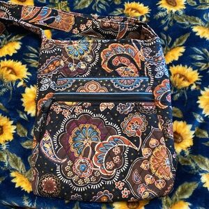 Vera Bradley Floral Paisley Crossbody Bag